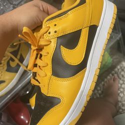 Golden rod Nike Dunk Low