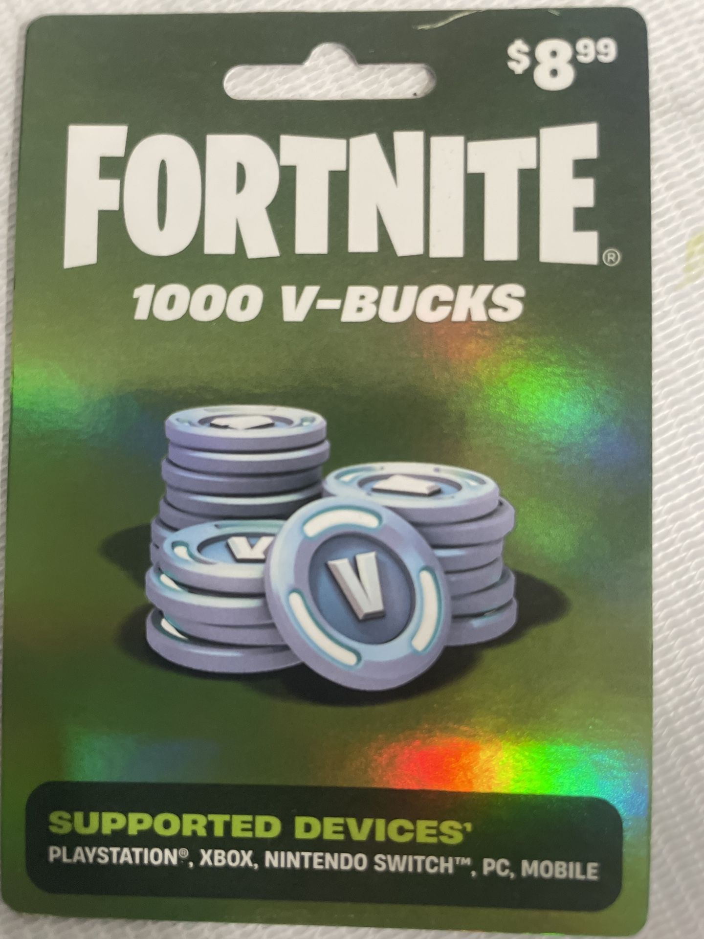 vbucks card