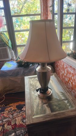 Silver lamp