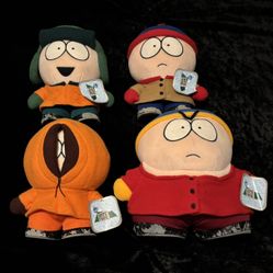 Vintage 1998 South Park Full ‘10 Plush Set