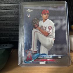 Shohei Ohtani Rookie Card Topps Chrome