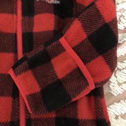 Size 18-24mo Columbia Fleece Hooded Onesie