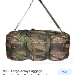Army Luggage Camping Bag