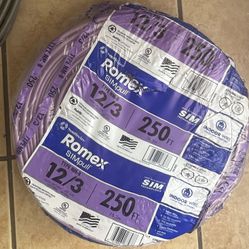 12/3 Romex Copper Wire 250ft 