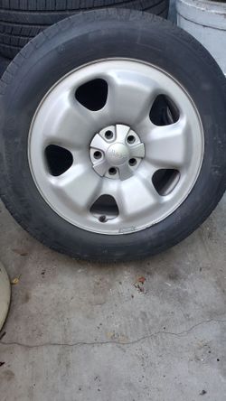 Jeep Rims + Tires