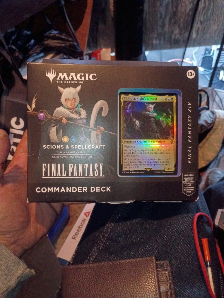 Brand New Magic The Gathering Sons And Spellcraft Final Fantasy Commander Deck