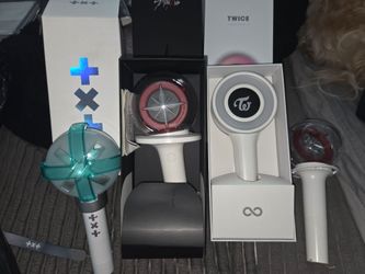 Kit lightstik grupos TXT, SKZ,TWICE