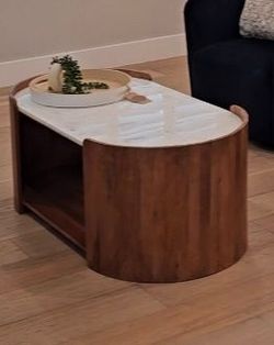 Beautiful coffee table with granite top