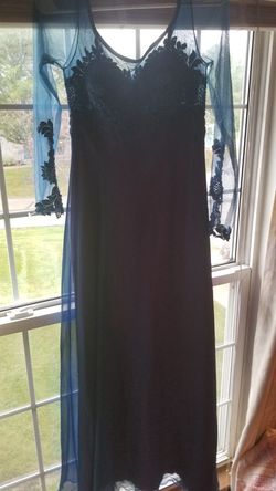 New blue prom dress