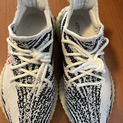 Adidas Boost 350 VE Zebra Size 7