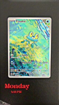 Froakie Pokémon Card 088/086 Illustration Rare