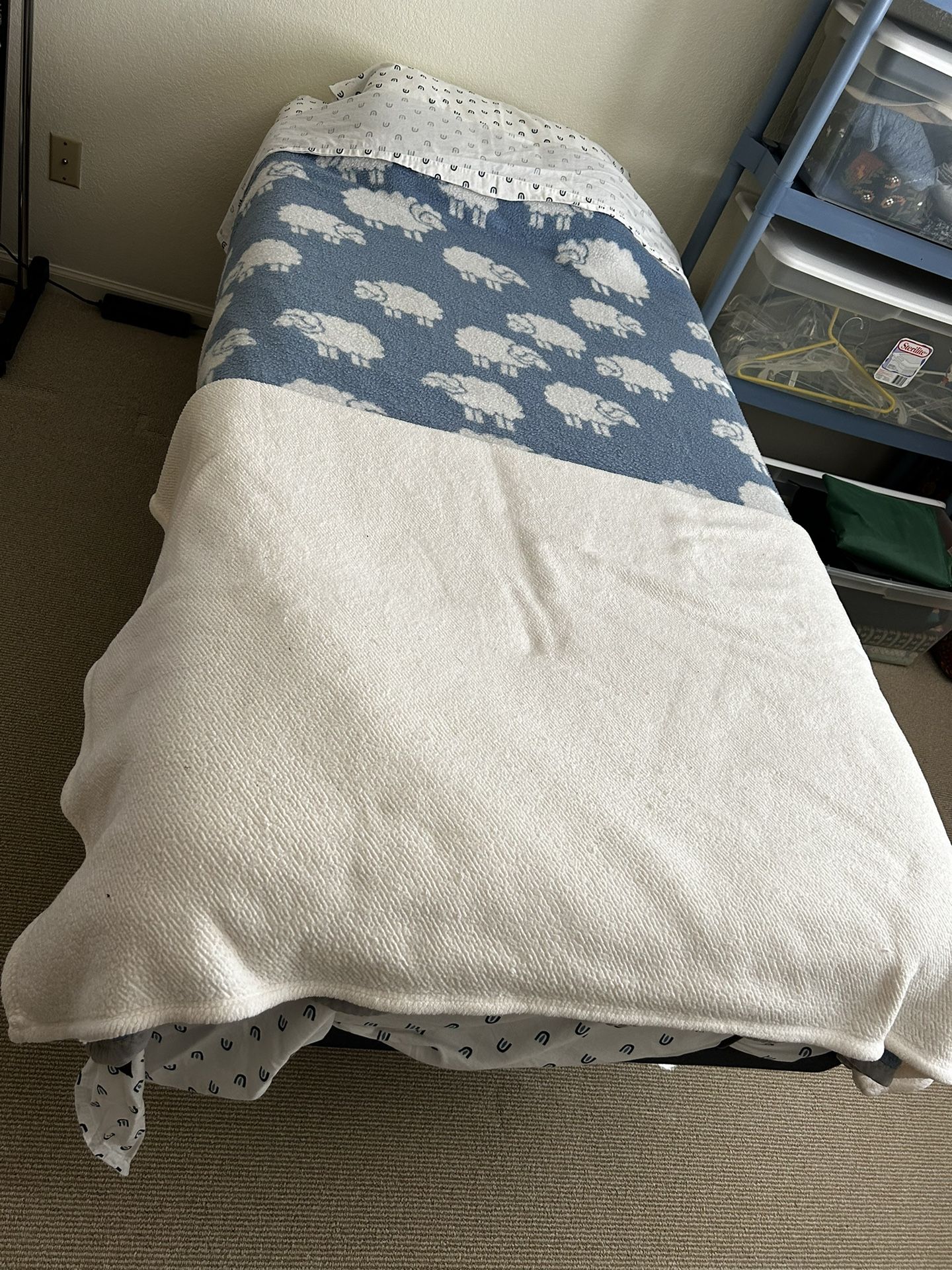 Single Tempur-pedic Adjustable Bed With Remote