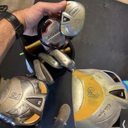 Full Bag Of Golf Clubs