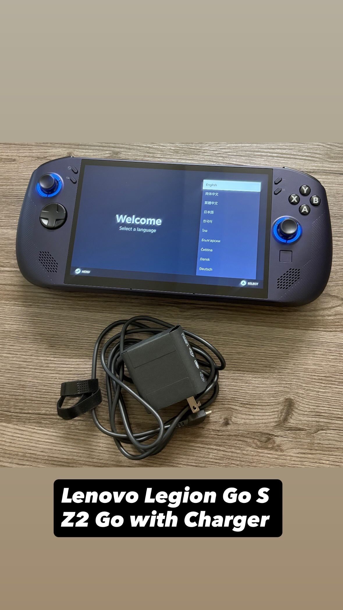 Lenovo Legion Go S Z2 Go with Charger