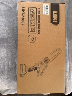 Mini chain Saw 6” Mini Cordless