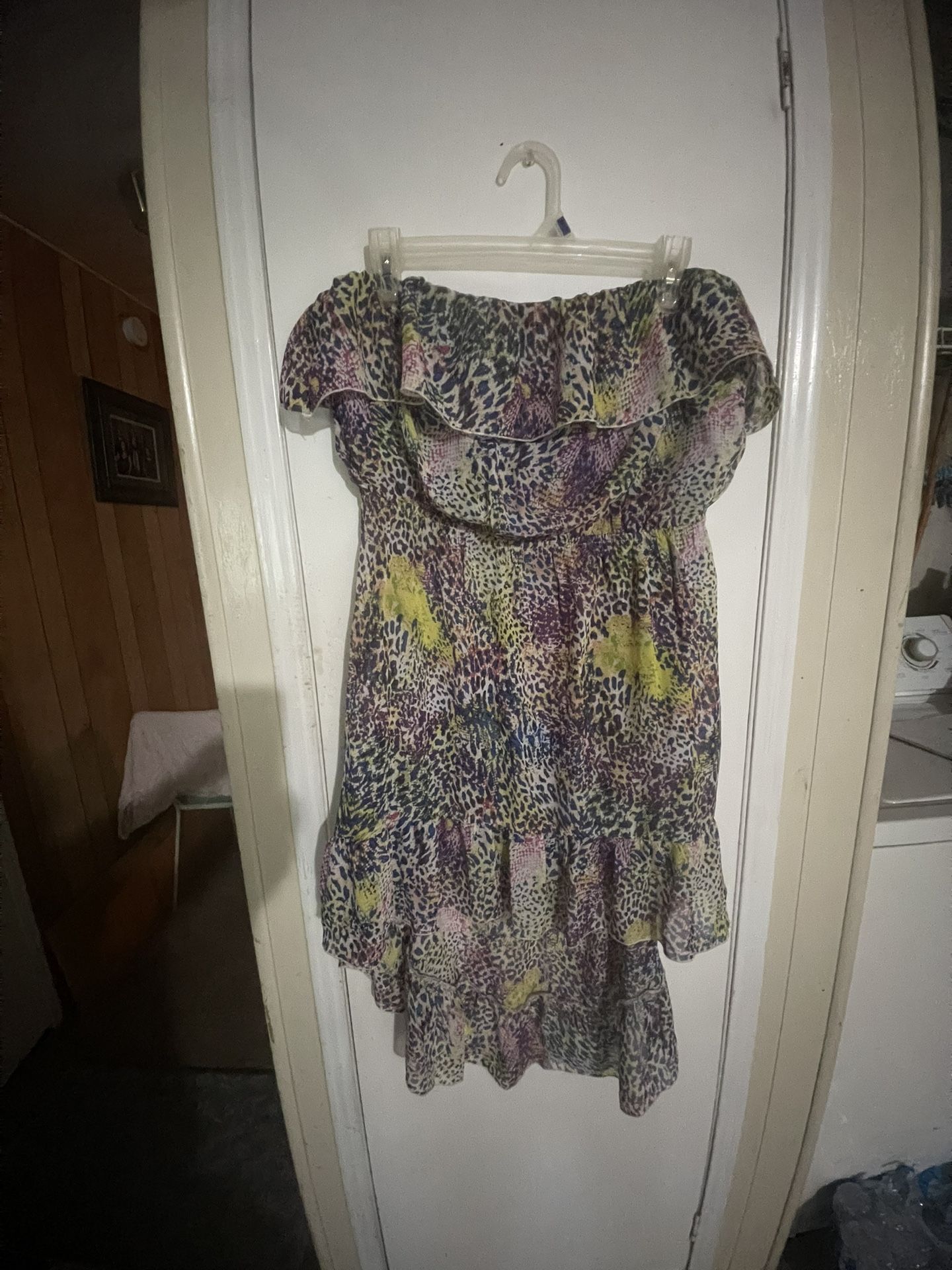 Purple Colors Ruffle Dress Size 11-13