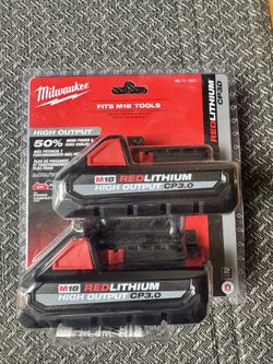 M18 18V Lithium-Ion HIGH OUTPUT CP 3.0Ah Battery Pack (2-Pack)