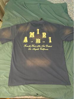 Amiri Blue Faded  Size XL