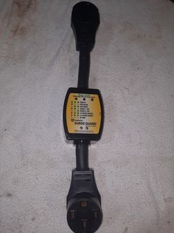 RV 50 amp surge protector by southwire model 44270
