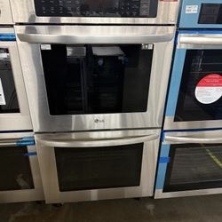LG  LWD3063ST 30 Inch Double Electric Wall Oven