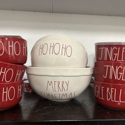 Rae Dunn Christmas Bowls