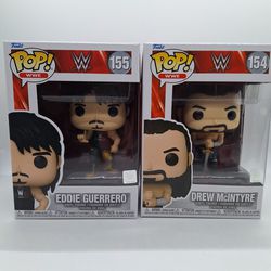 Funko Pop WWE Eddie Guerrero & Drew McIntyre 