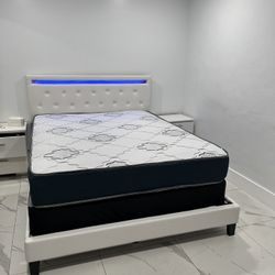 Queen Mattress And Spring Box
