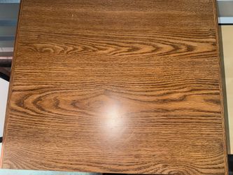 Oak Wood TV Stand / Media Shelf – Rustic Storage Cabinet