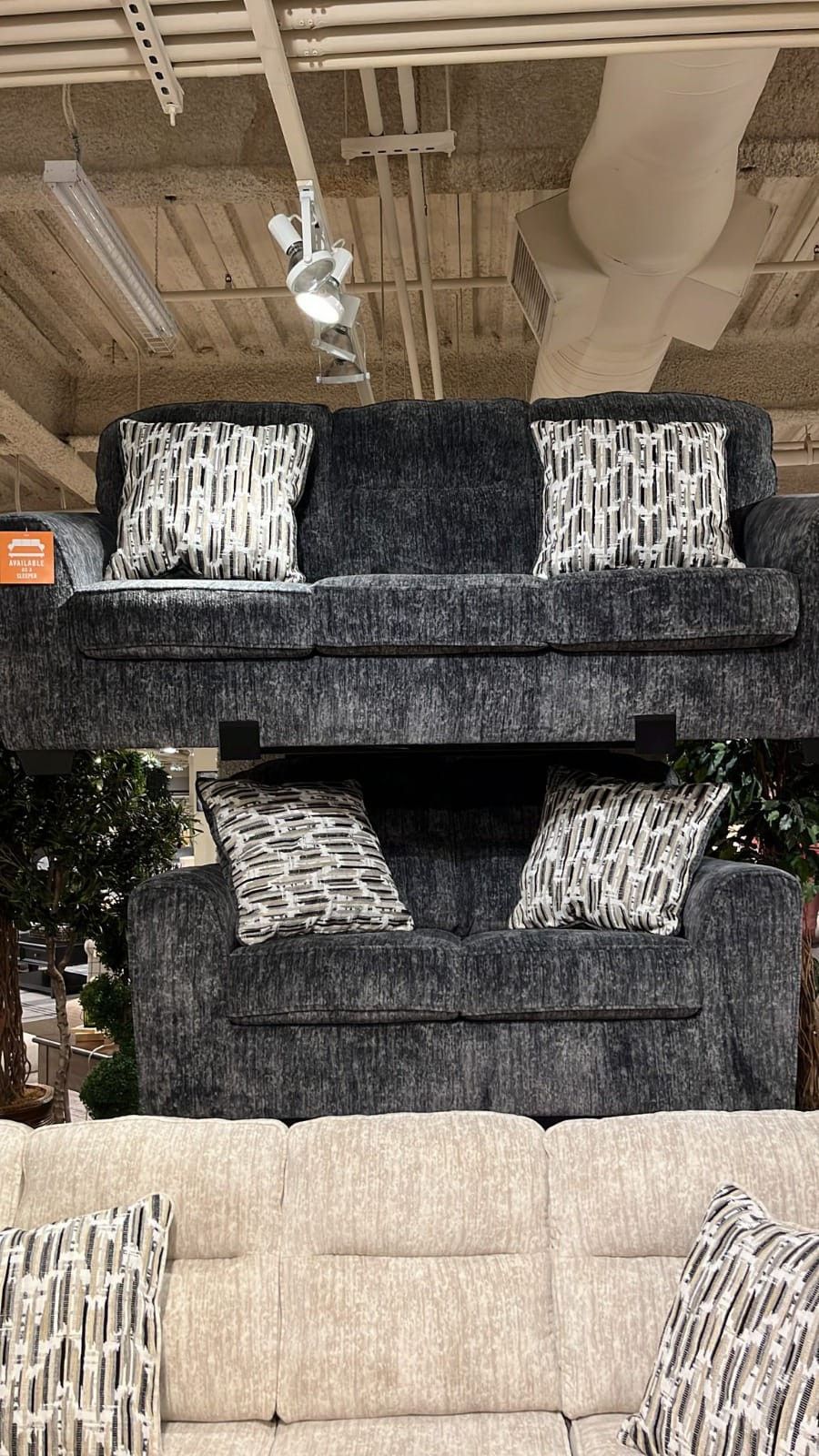 Lonoke Parchment Sofa And Loveseat
Ashley Furniture