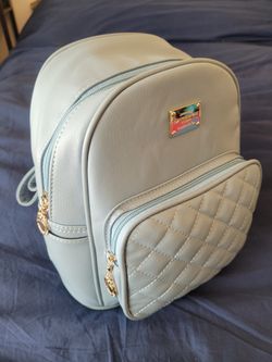 Mini Backpack Light Blue