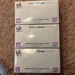 Synthetic Vinyl Exam Gloves