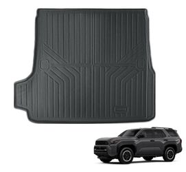 2025-2026 Toyota 4Runner Black Rubber Cargo Liner Trunk Mat