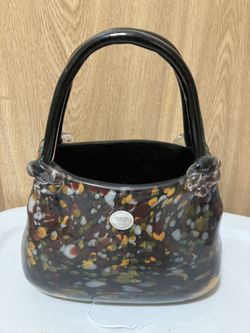 Black Crystal Vase