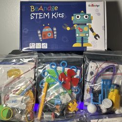 2 sets of Robotic/circuit science kits for kids