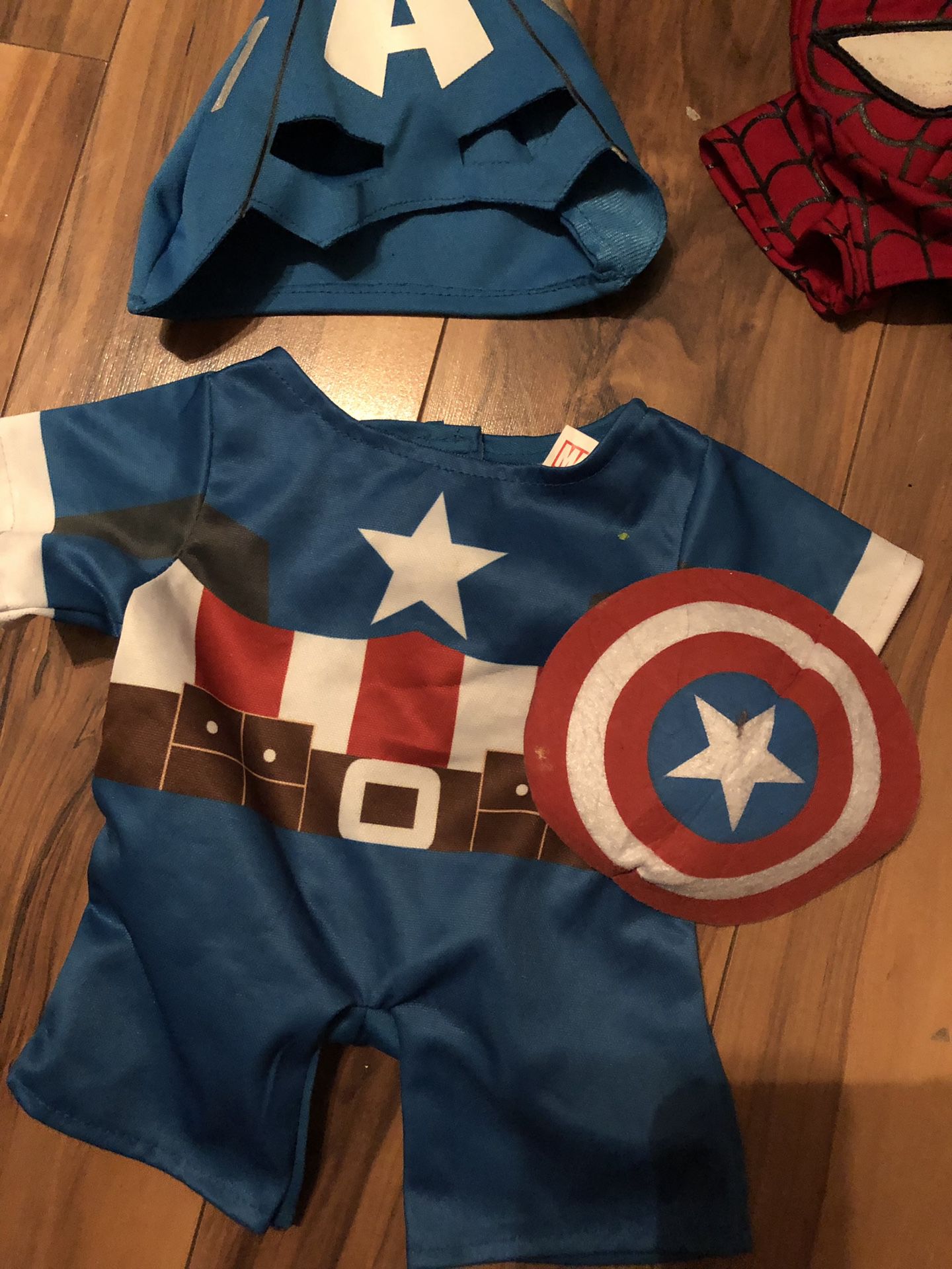 Build a Bear Outfit captain America