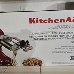 Kitchenaid Spiralizer Attachment (New In Sealed Box)
