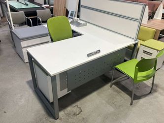 Executive Workstation Collection – L-Shaped & U-Shaped Desks – From $599.99 📦 Florida