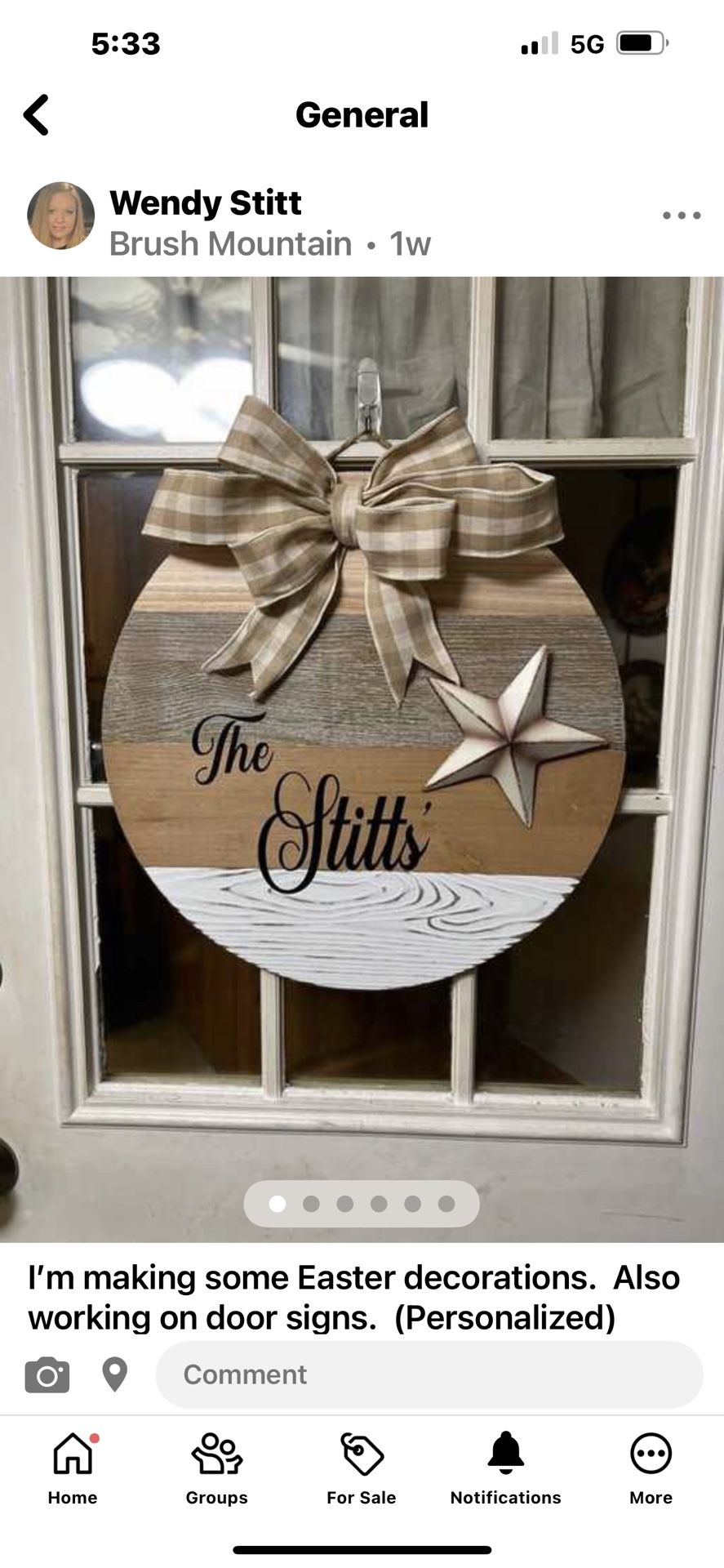 Personalized Door Signs.