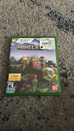 Box series one and x Minecraft with 3500 minecoins