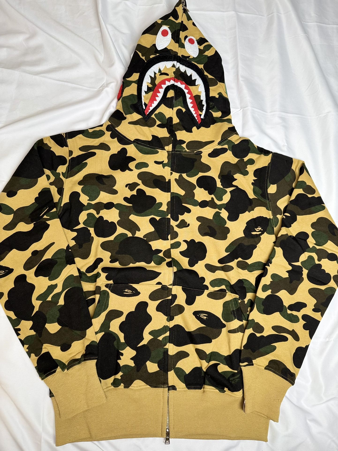 Bape Yellow Camo Hoodie