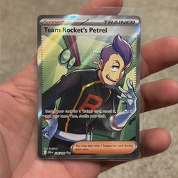 Pokemon Team Rockets Petrel