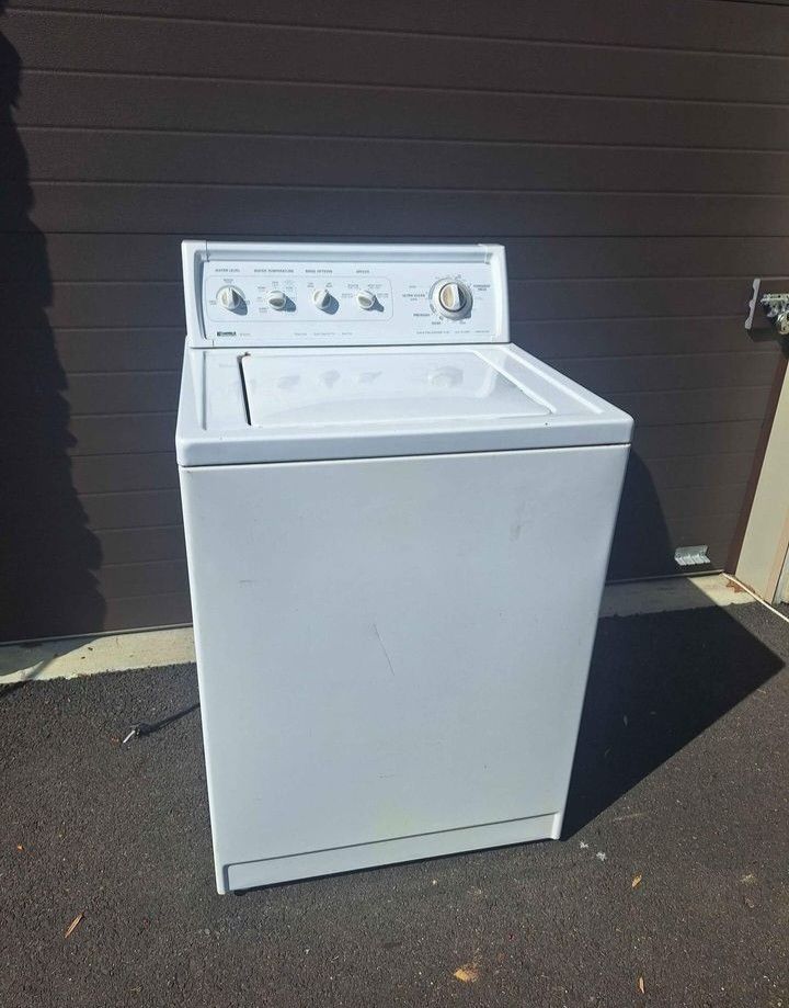 White Kenmore Top Load Washer Washing Machine
