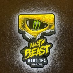 Monster Nasty Beast Light Up Sign