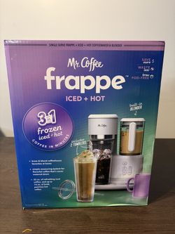Mr. Coffee Frappe Iced + Hot 3 In 1