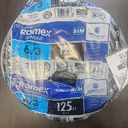 romex 6/3 125ft 380$