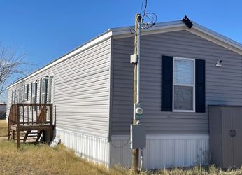 2023 singlewide mobile home and land for sale on Hancock st in Odessa