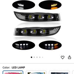 Upgraded LED Fog Lights Assembly Compatible with Chevy Impala 00-05