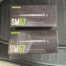 Shure SM57 Cardioid Dynamic Microphones