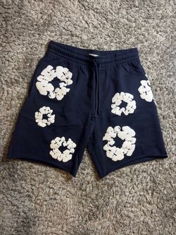 Denim tear shorts