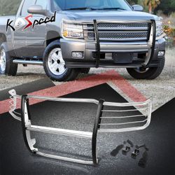 Chrome Push Guard For Chevrolet Silverado 